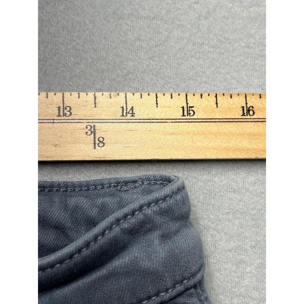 RYE 51 Men's Gray‎ Slim Straight Stretch Pants 32x32 (30x32) Soft Luxury Casual